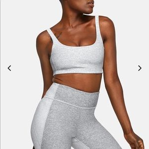 Outdoor Voices Double Time Bra - Dove, Size S